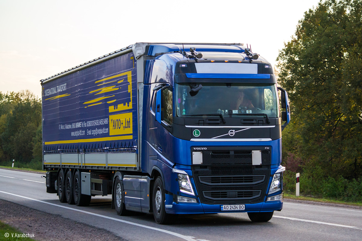 Закарпатская область, № АО 2434 ВО — Volvo ('2012) FH.460