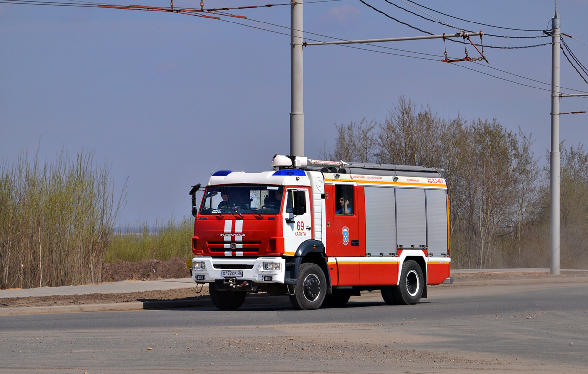 Калужская область, № О 172 КР 40 — КамАЗ-5387-RF(08) [53870F-R]