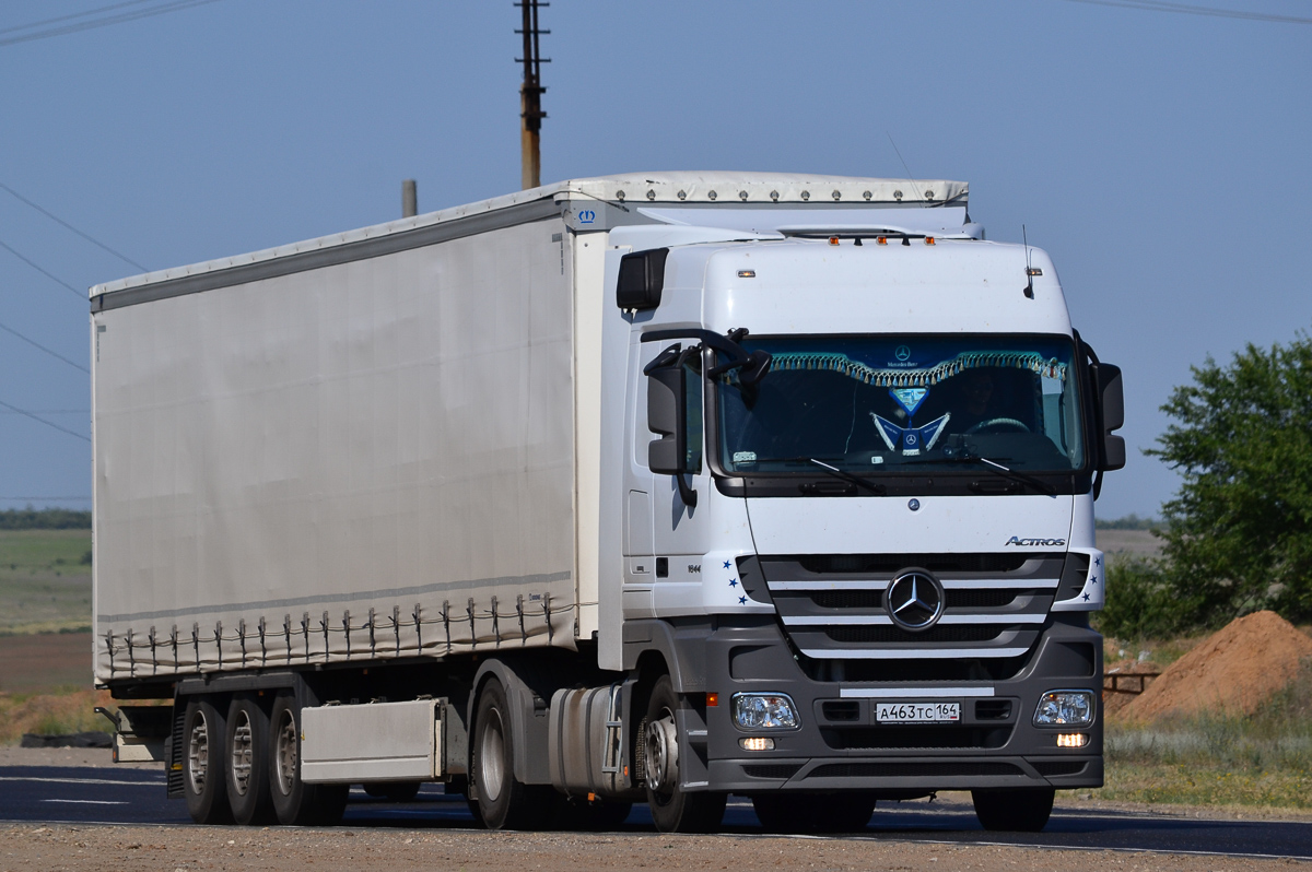 Саратовская область, № А 463 ТС 164 — Mercedes-Benz Actros ('2009) 1844