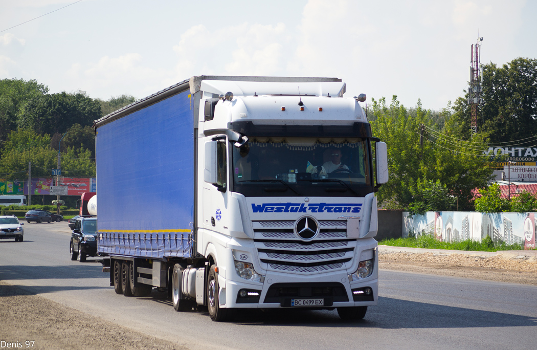 Львовская область, № ВС 0499 ЕХ — Mercedes-Benz Actros ('2011) 1845