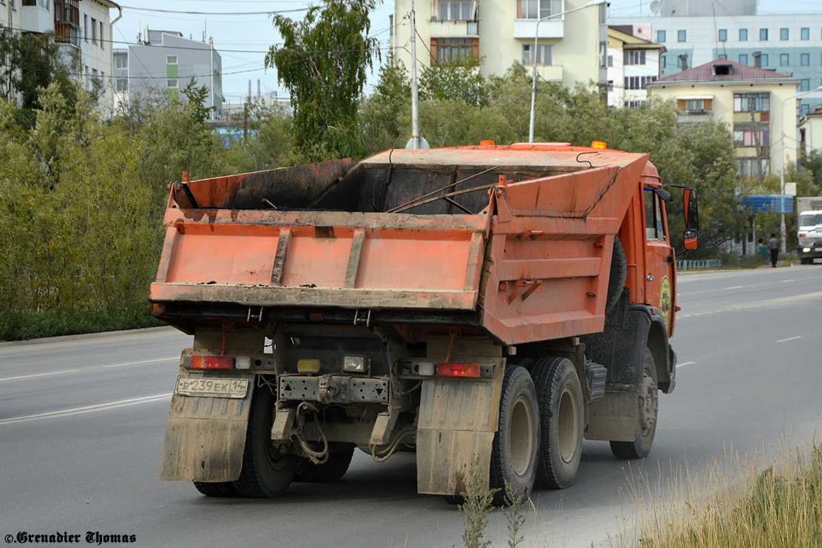 Саха (Якутия), № Р 239 ЕК 14 — КамАЗ-55111-15 [55111R]