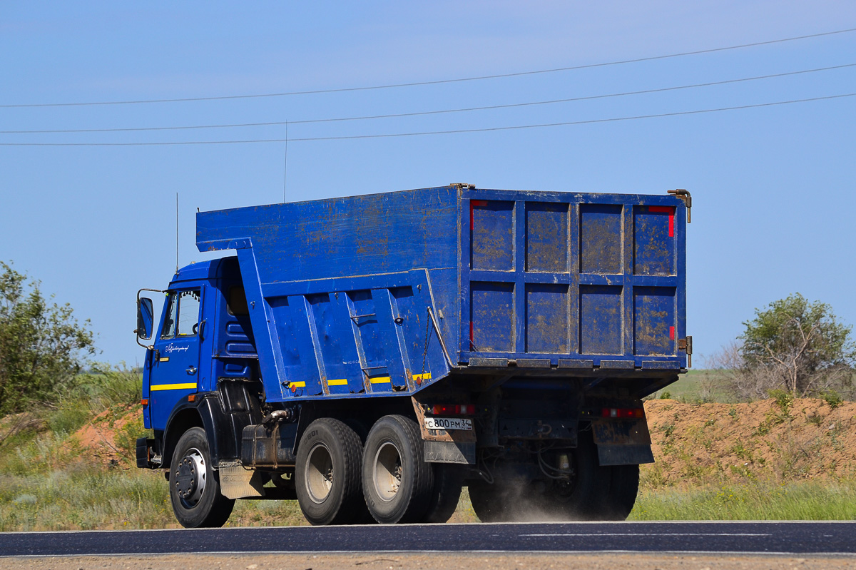 Волгоградская область, № С 800 РМ 34 — КамАЗ-65115-02 [65115C]