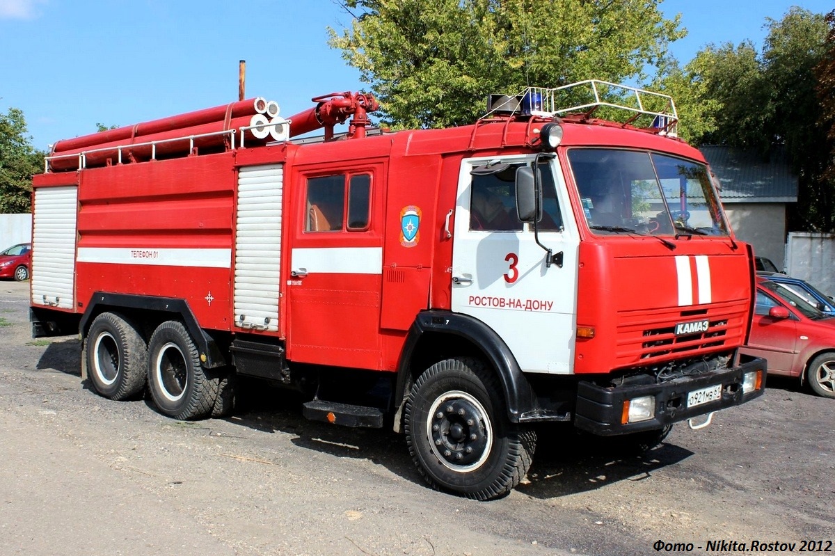 Ростовская область, № О 921 МВ 61 — КамАЗ-53229-02 [53229C]