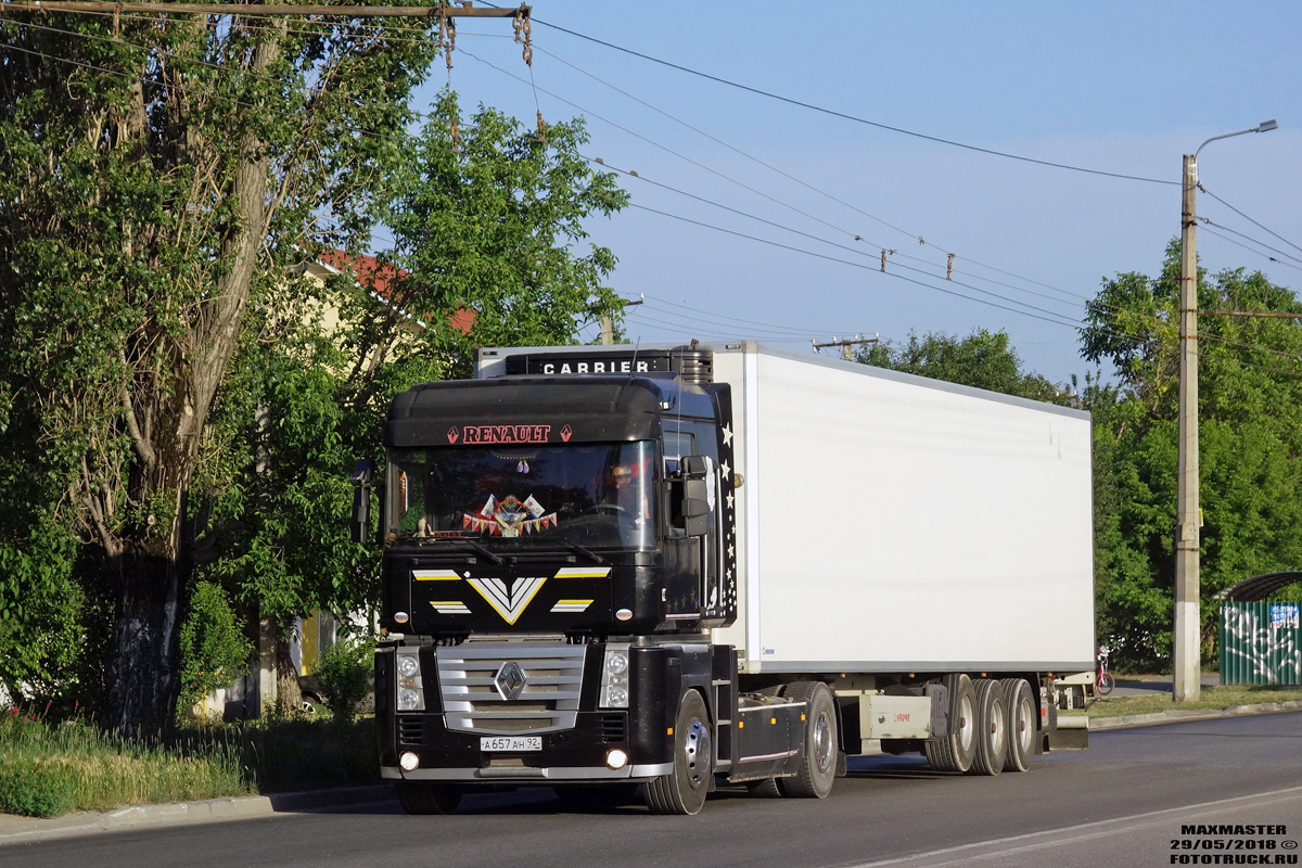 Севастополь, № А 657 АН 92 — Renault Magnum ('2005)