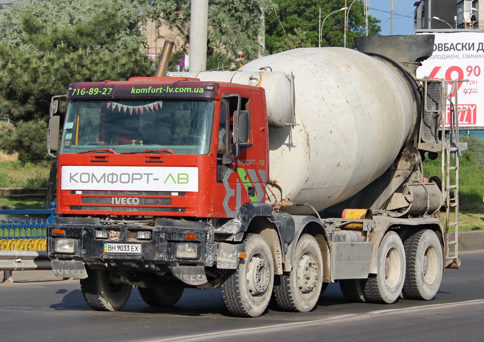 Одесская область, № ВН 9033 ЕХ — IVECO EuroTrakker