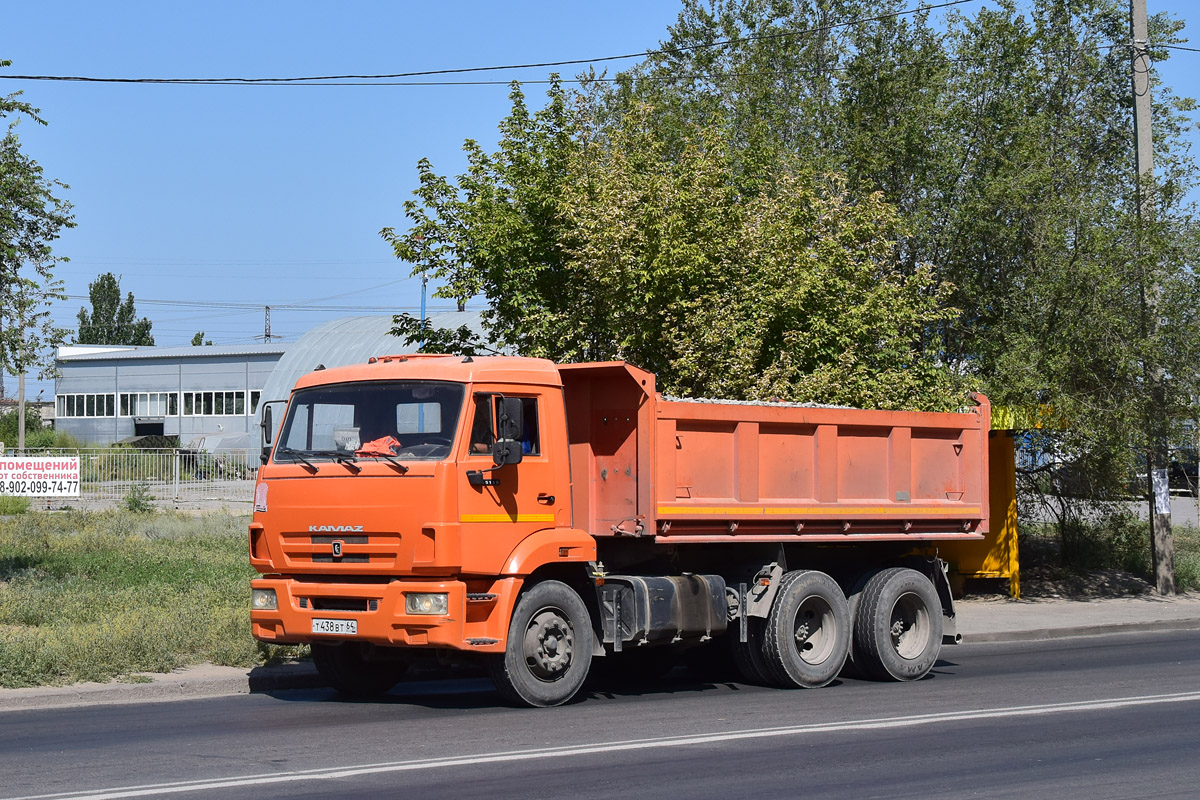 Волгоградская область, № Т 438 ВТ 64 — КамАЗ-65115-N3