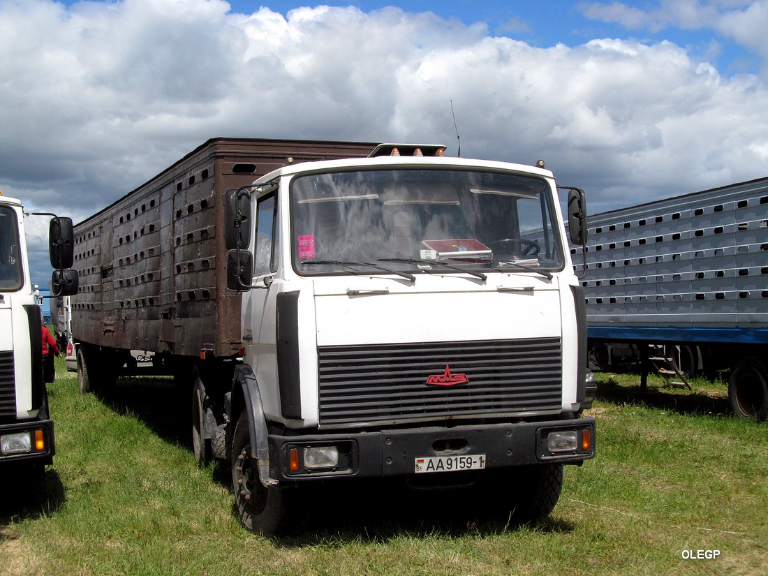 Брестская область, № АА 9159-1 — МАЗ-5432 (общая модель)