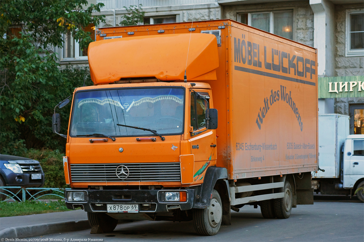 Тверская область, № Х 878 ОР 69 — Mercedes-Benz LK (общ. мод.)