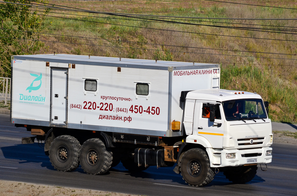 Волгоградская область, № А 006 ХВ 134 — КамАЗ-43118-46