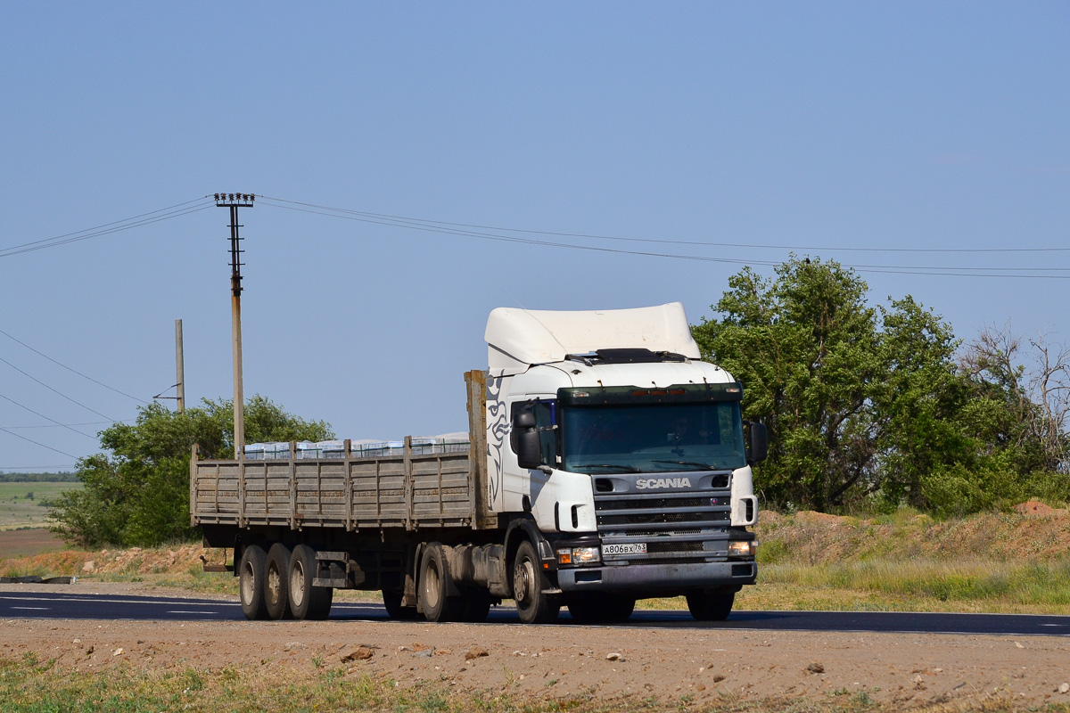 Самарская область, № А 806 ВХ 763 — Scania ('2004, общая модель)