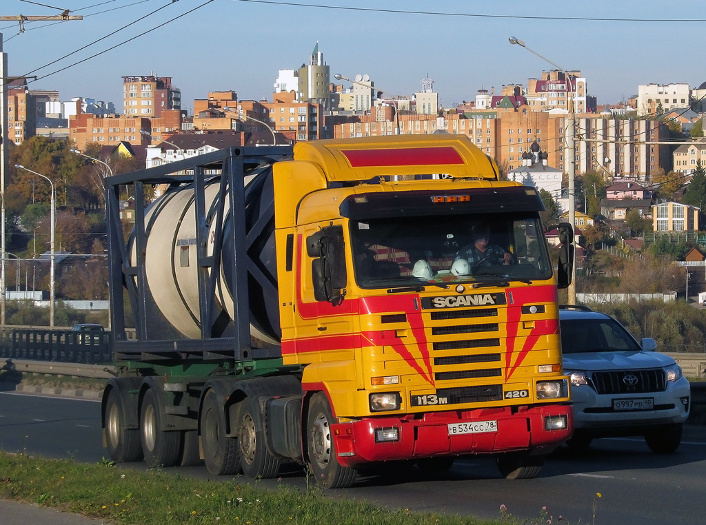 Санкт-Петербург, № В 534 СС 78 — Scania (II) R113M