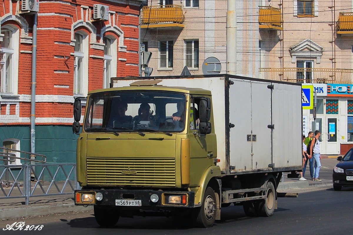 Тамбовская область, № Н 569 РТ 68 — МАЗ-437040 "Зубрёнок"