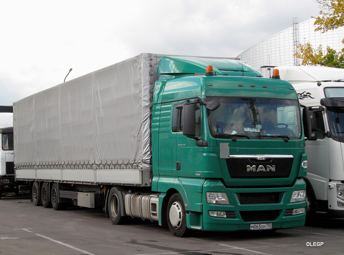 Московская область, № М 065 ОН 750 — MAN TGX ('2007) 18.440