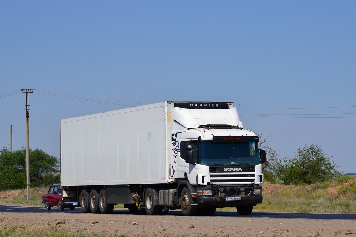 Саратовская область, № Р 320 ТВ 64 — Scania ('1996) P114G