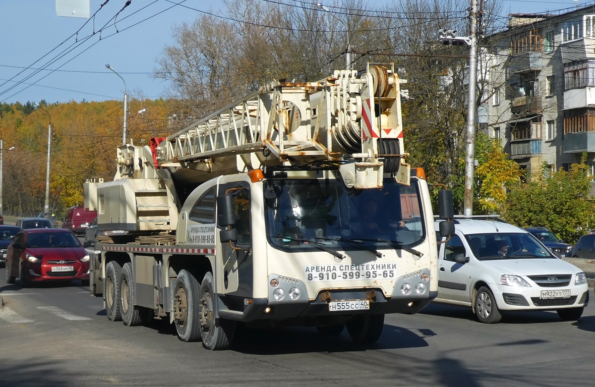 Калужская область, № Н 555 СС 40 — Terex / Demag