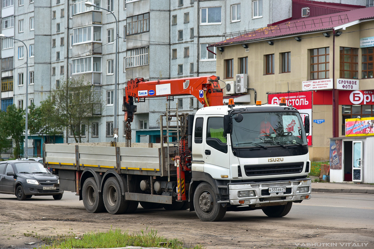 Архангельская область, № К 555 ВВ 29 — Isuzu (общая модель)