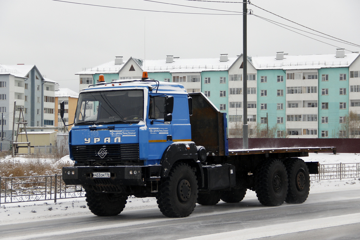 Татарстан, № У 453 ОМ 116 — Урал-63701