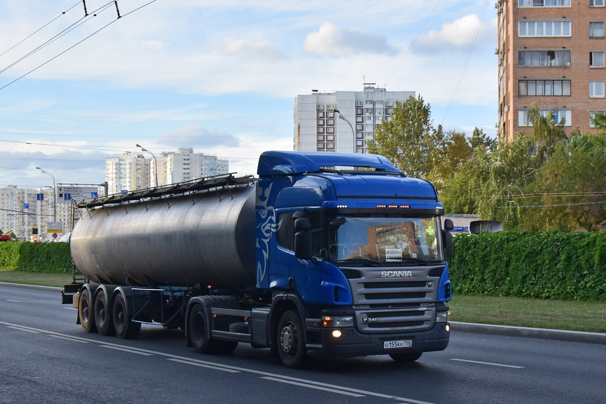 Московская область, № О 155 КК 750 — Scania ('2004) P340