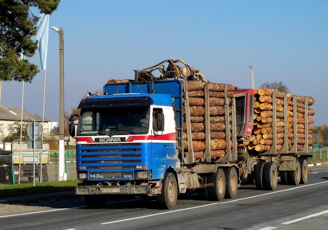 Могилёвская область, № АЕ 6711-6 — Scania (III) R143H