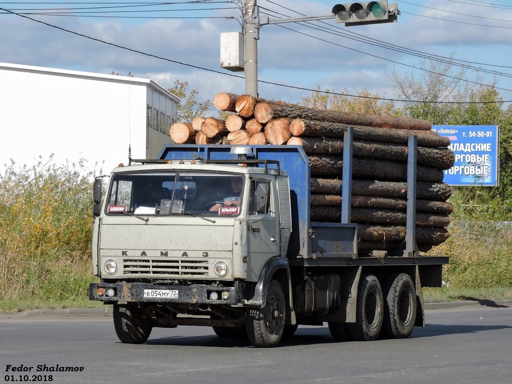 Тюменская область, № В 054 МУ 72 — КамАЗ-5320