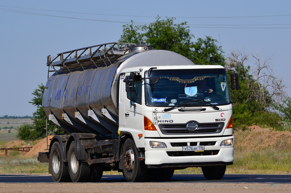 Татарстан, № Х 576 АК 116 — Hino 500