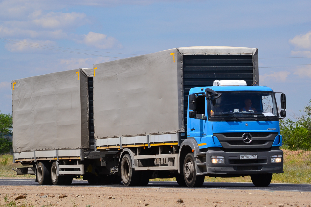 Ростовская область, № Т 078 ХН 161 — Mercedes-Benz Axor 1824 [Z9M]