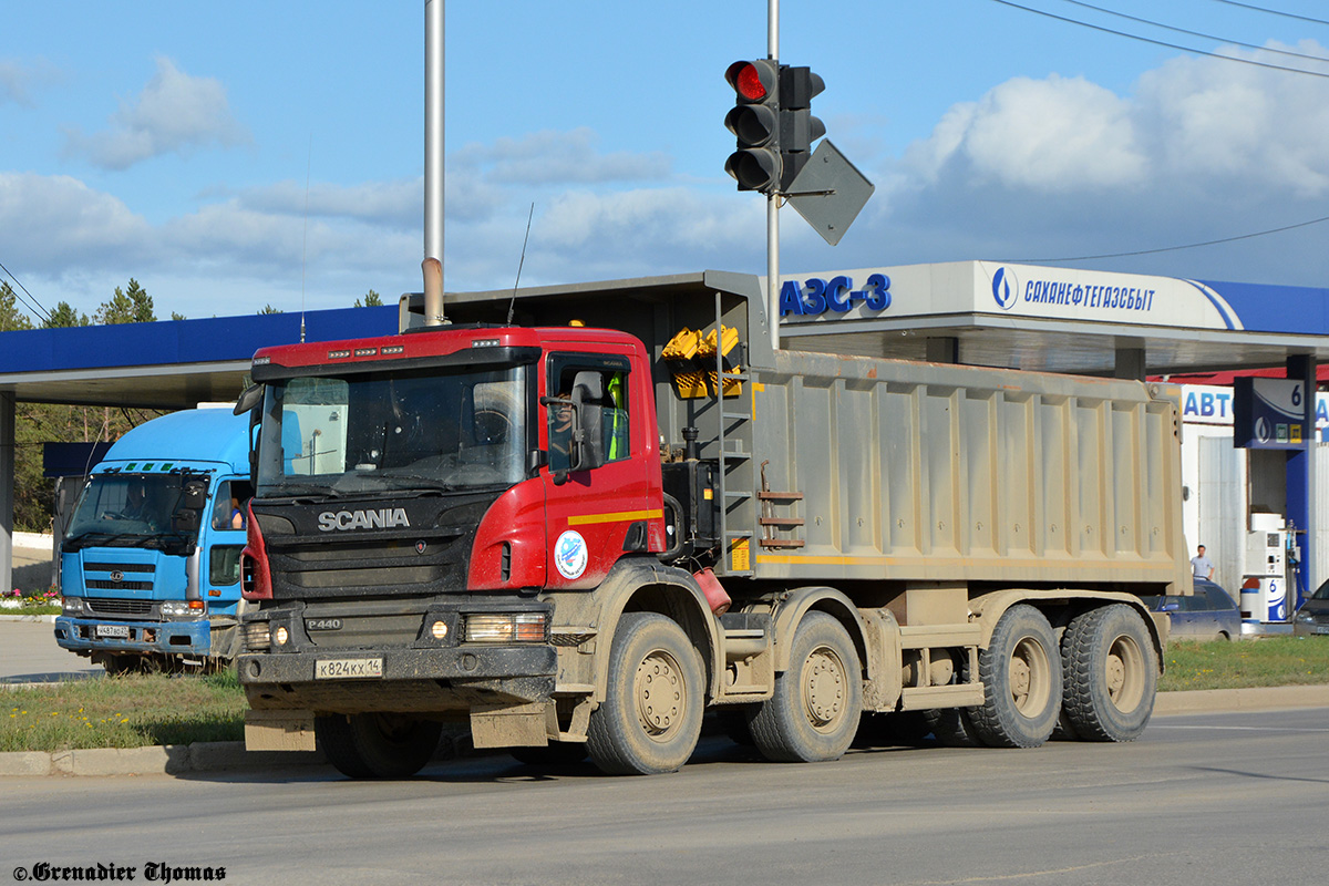 Саха (Якутия), № К 824 КХ 14 — Scania ('2011) P440