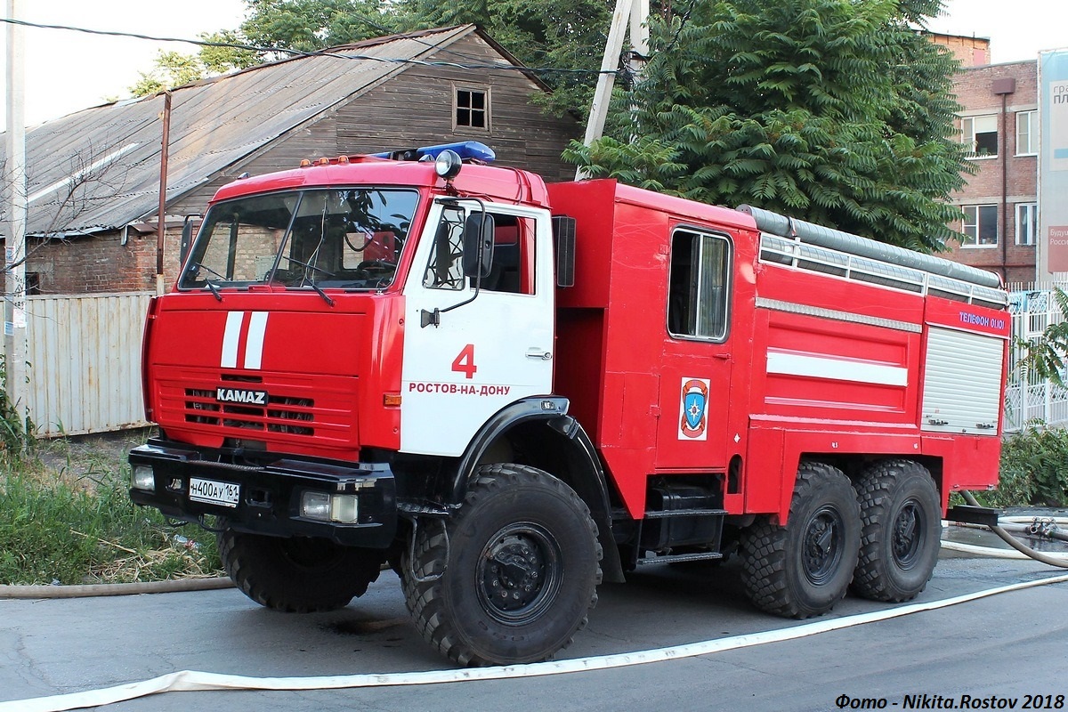 Ростовская область, № Н 400 АУ 161 — КамАЗ-43114-15 [43114R]