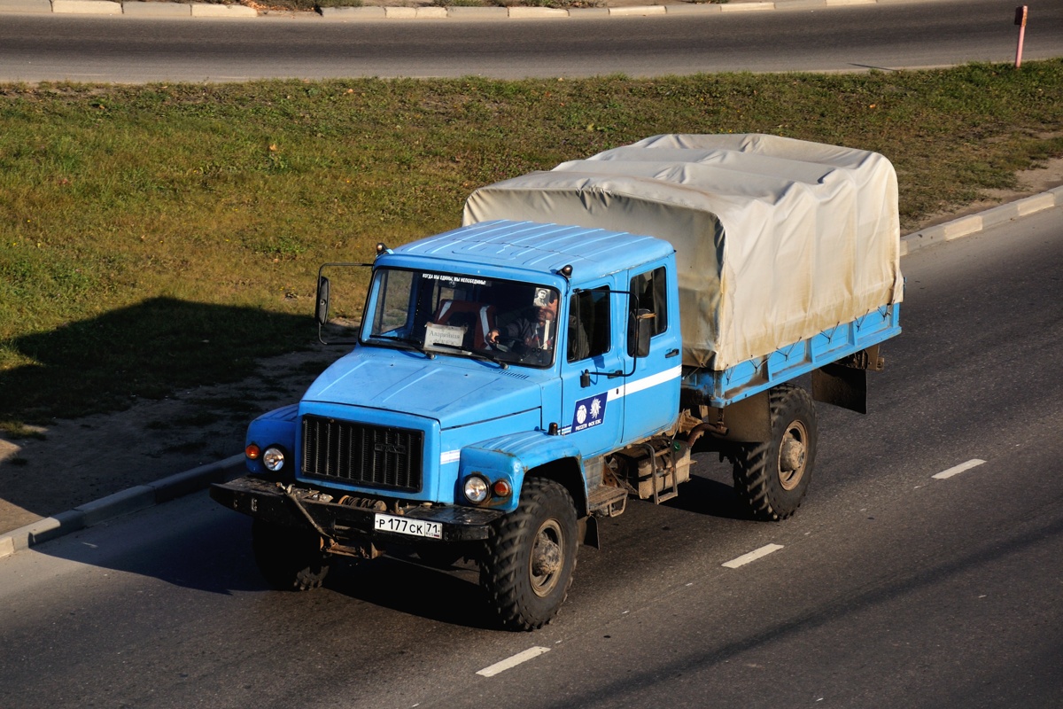 Тульская область, № Р 177 СК 71 — ГАЗ-33081 «Садко»