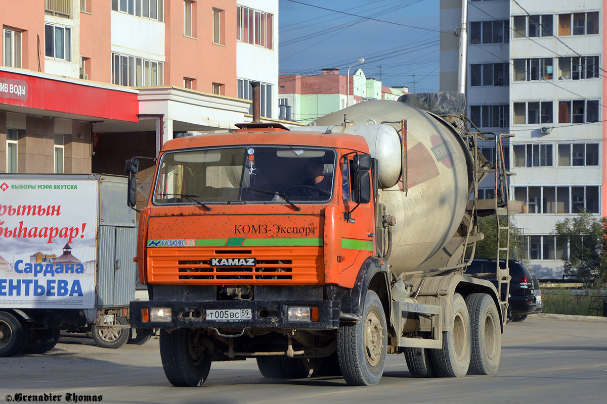 Саха (Якутия), № Т 005 ВС 59 — КамАЗ-53229-15 [53229R]