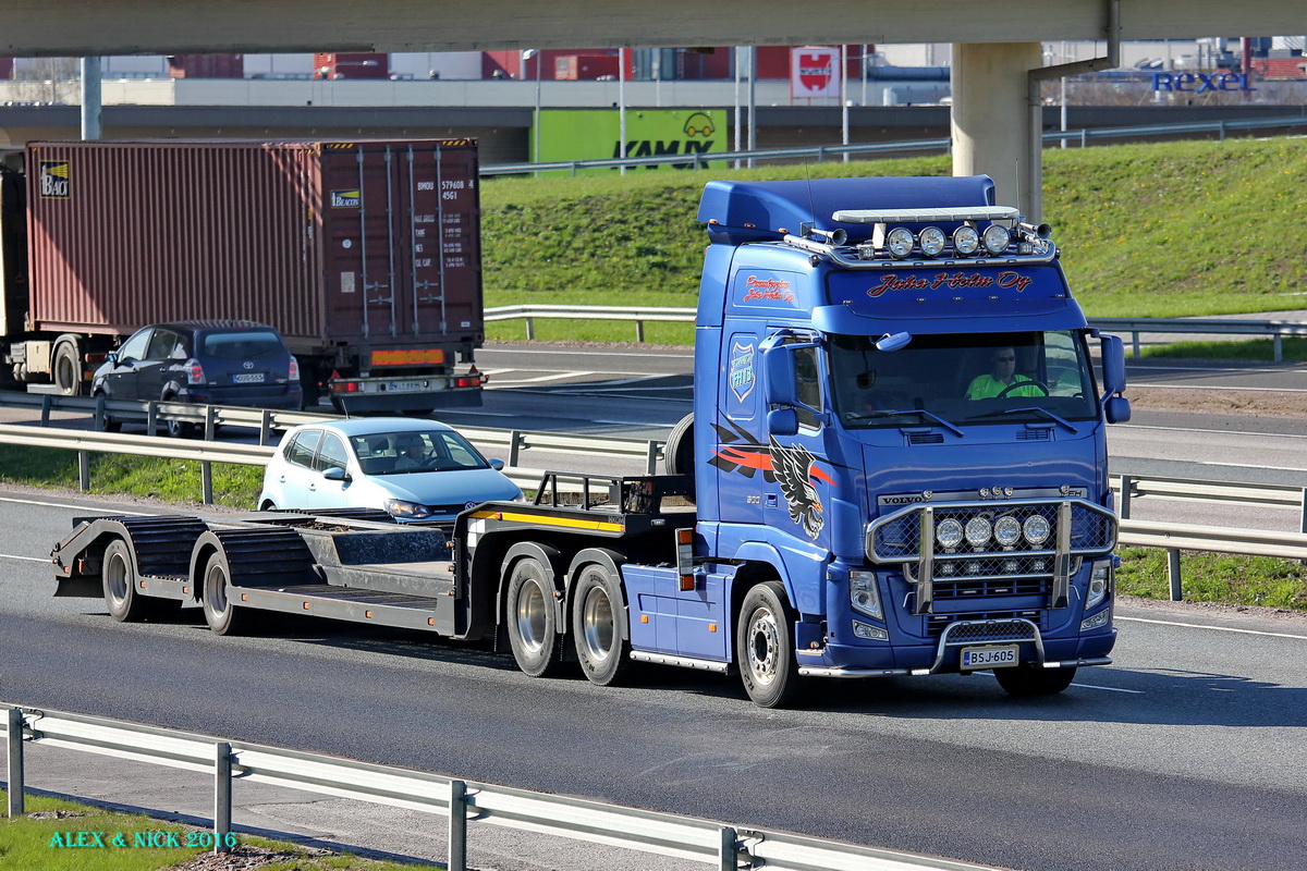 Финляндия, № BSJ-605 — Volvo ('2008) FH.500