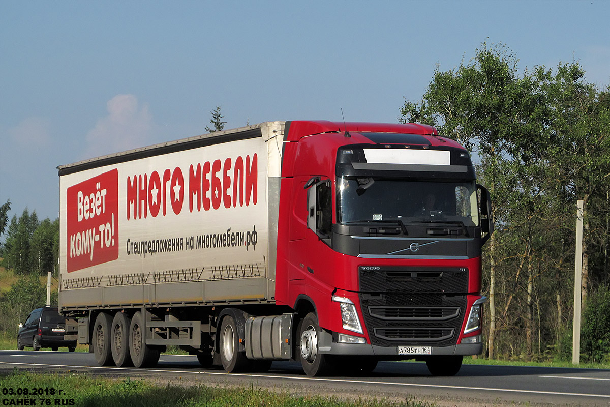 Саратовская область, № А 785 ТН 164 — Volvo ('2012) FH.420 [X9P]