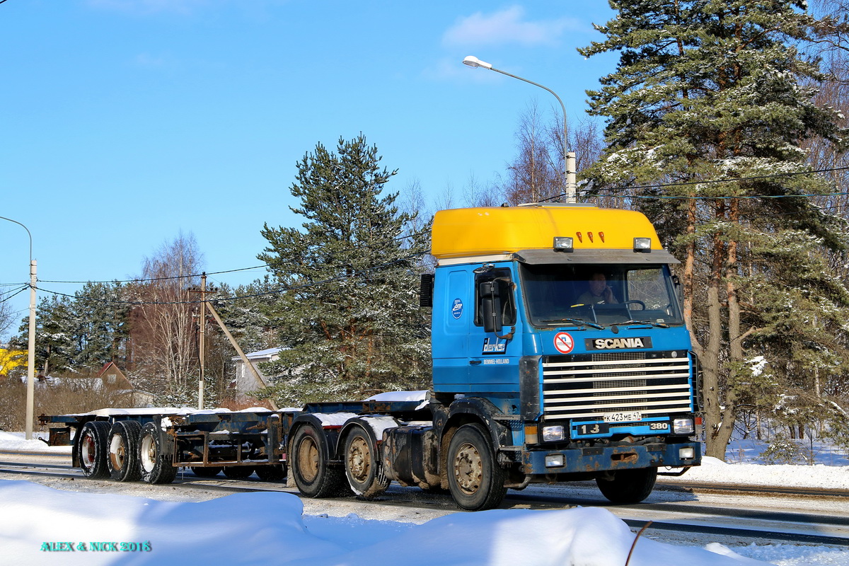 Ленинградская область, № К 423 МЕ 47 — Scania (II) R113H