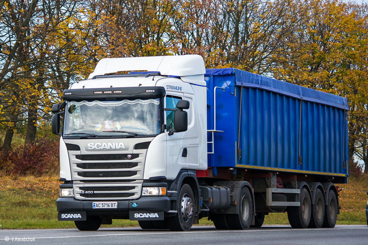 Волынская область, № АС 5716 ВТ — Scania ('2013) G400