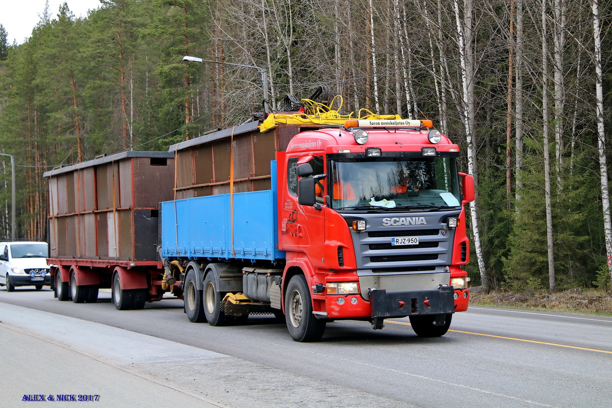 Финляндия, № RJZ-950 — Scania ('2004, общая модель)