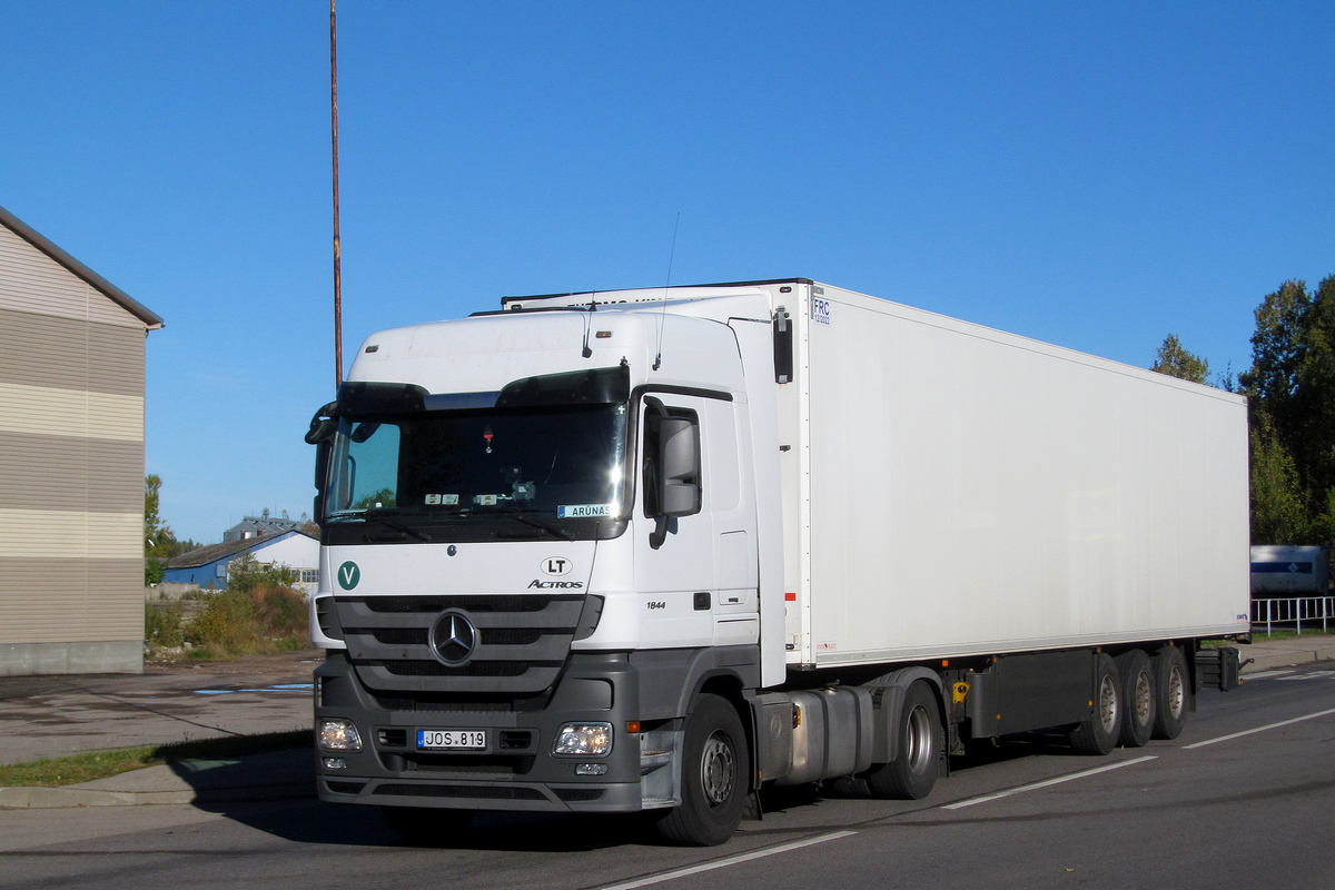 Литва, № JOS 819 — Mercedes-Benz Actros ('2009) 1844