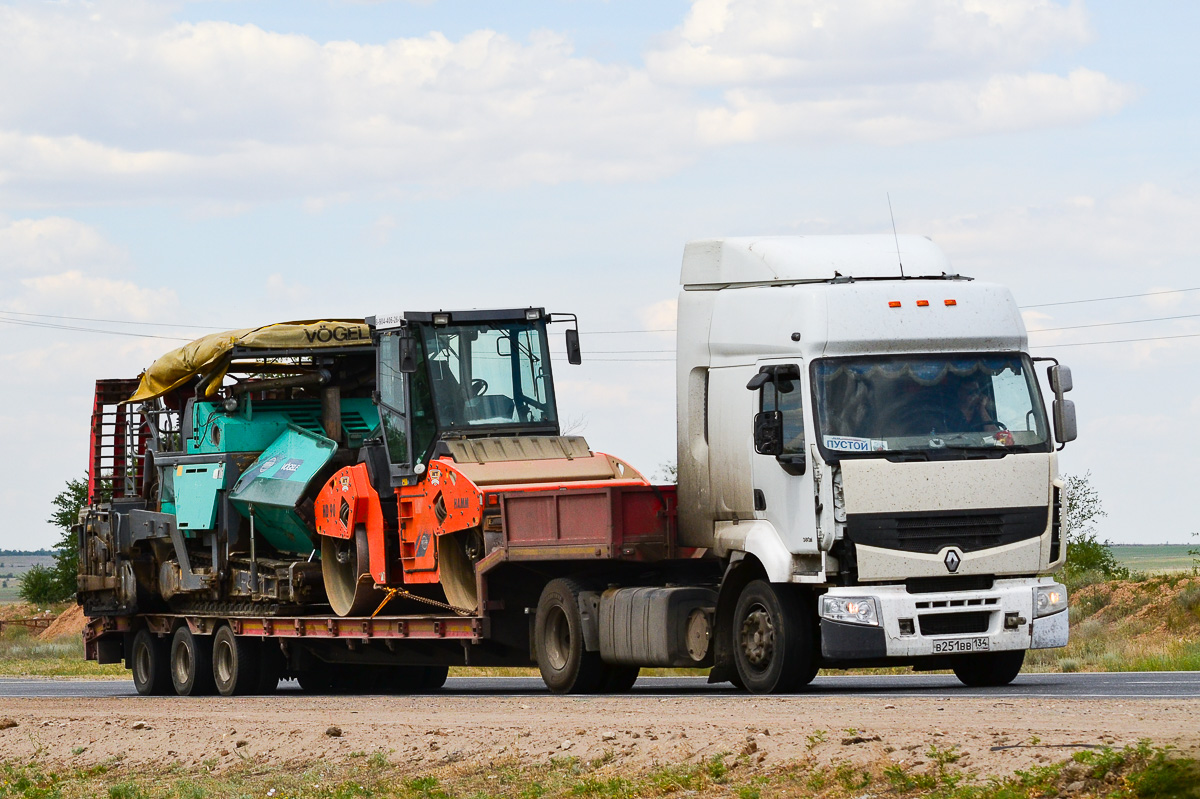 Волгоградская область, № В 251 ВВ 134 — Renault Premium ('2006)