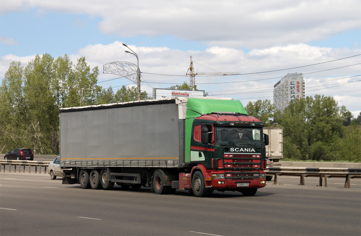 Тюменская область, № Т 688 РК 72 — Scania ('1996) R420