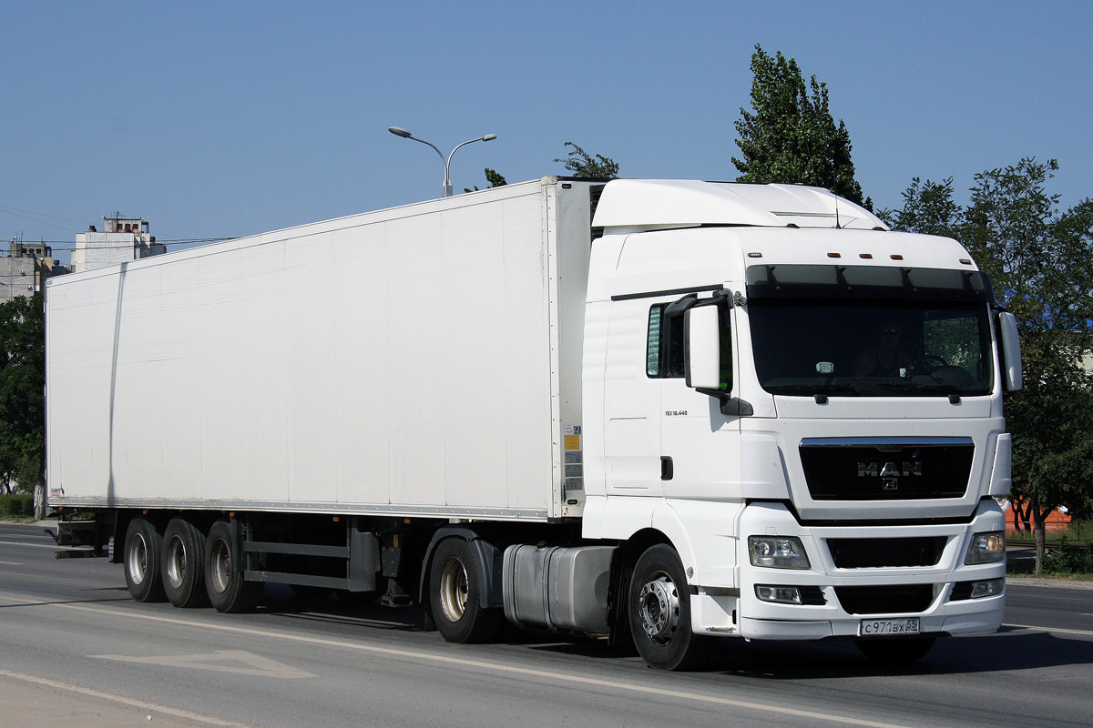 Омская область, № С 971 ВХ 55 — MAN TGX ('2007) 18.400