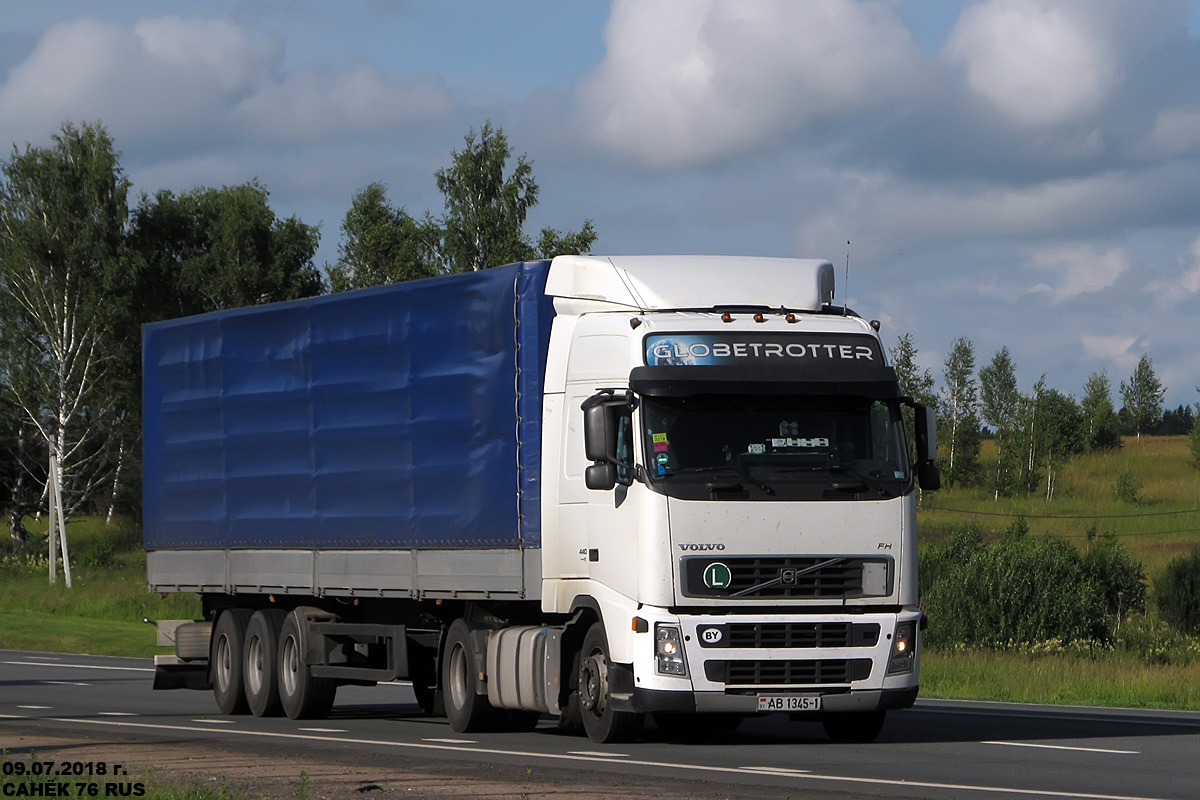 Брестская область, № АВ 1345-1 — Volvo ('2002) FH12.440