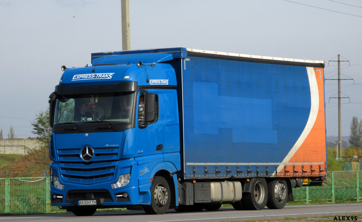 Киев, № АА 0347 ТН — Mercedes-Benz Actros ('2011) 2545