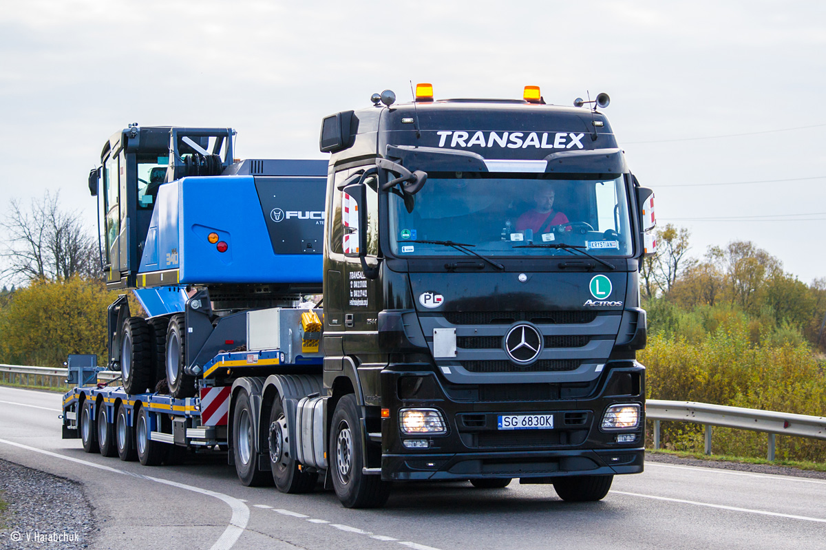 Польша, № SG 6830K — Mercedes-Benz Actros ('2009) 2544