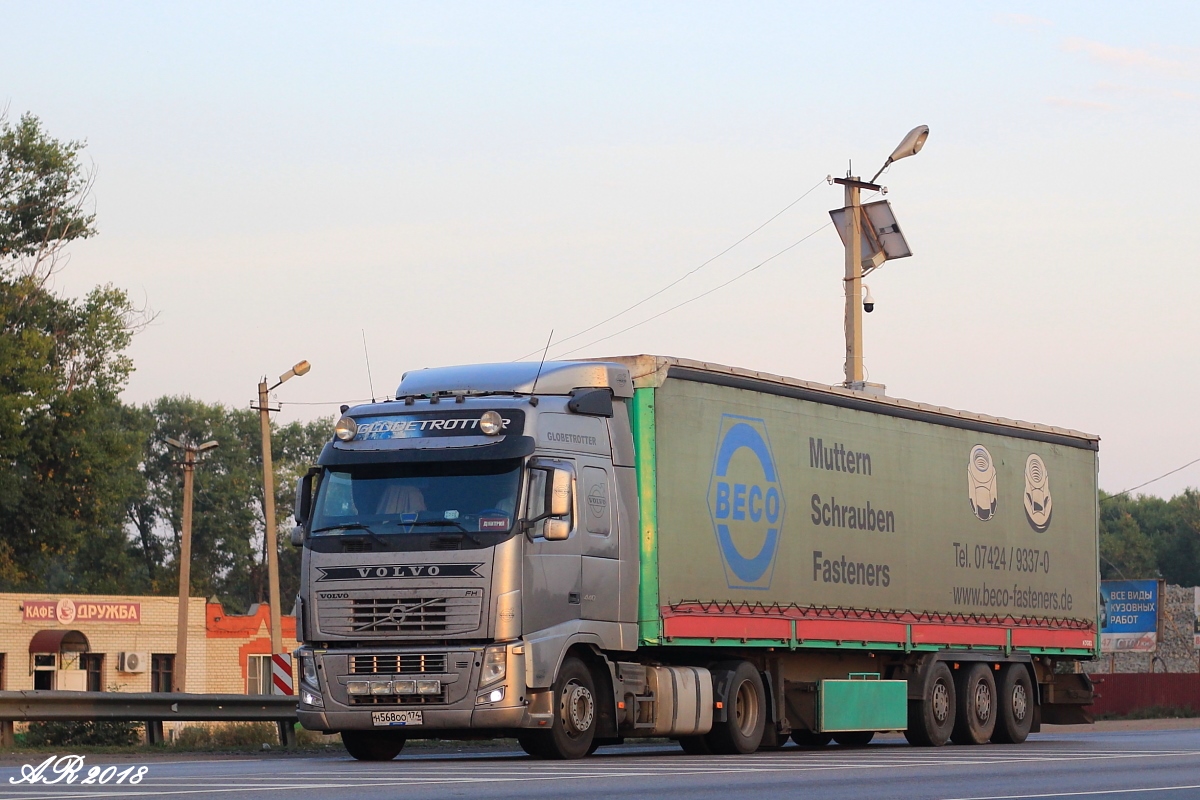 Челябинская область, № Н 568 ОО 174 — Volvo ('2008) FH.440