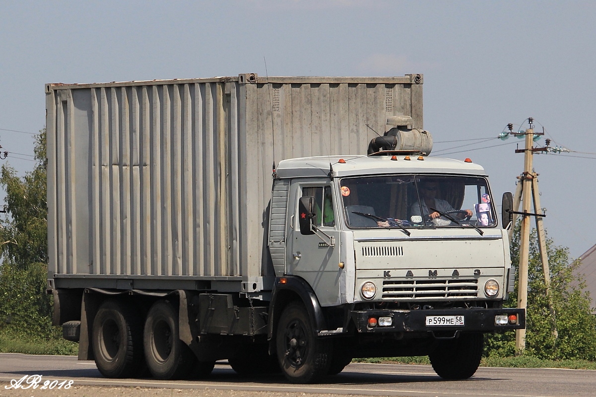 Пензенская область, № Р 599 МЕ 58 — КамАЗ-5320