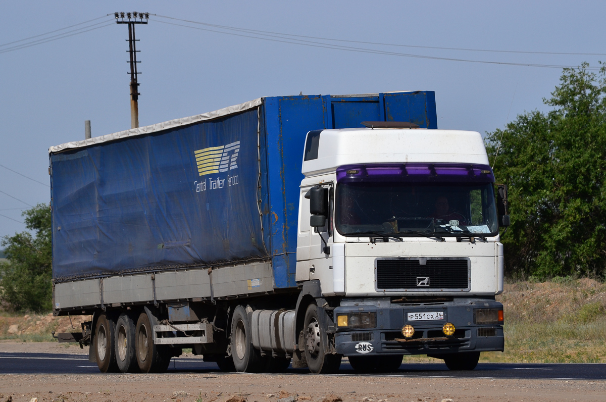 Волгоградская область, № Р 551 СХ 34 — MAN F2000 19.403