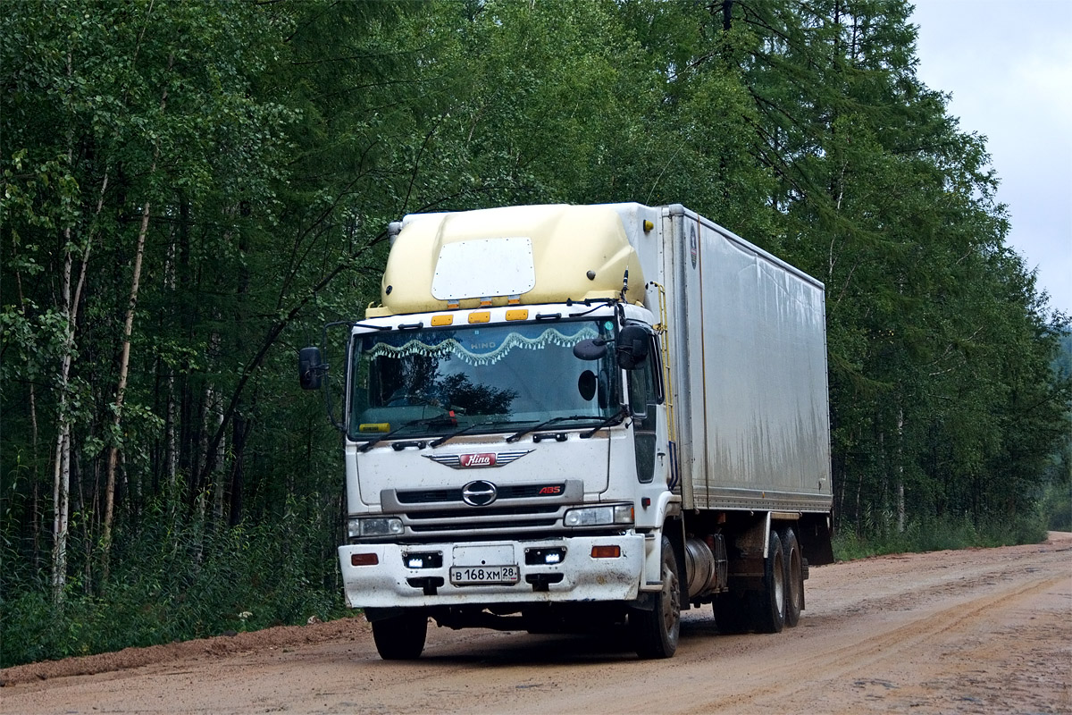 Амурская область, № В 168 ХМ 28 — Hino Profia