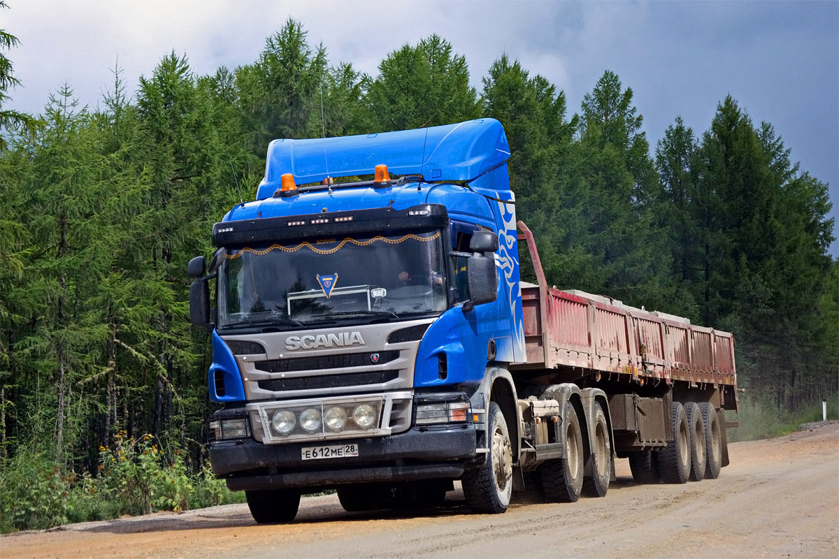 Амурская область, № Е 612 МЕ 28 — Scania ('2011) P440