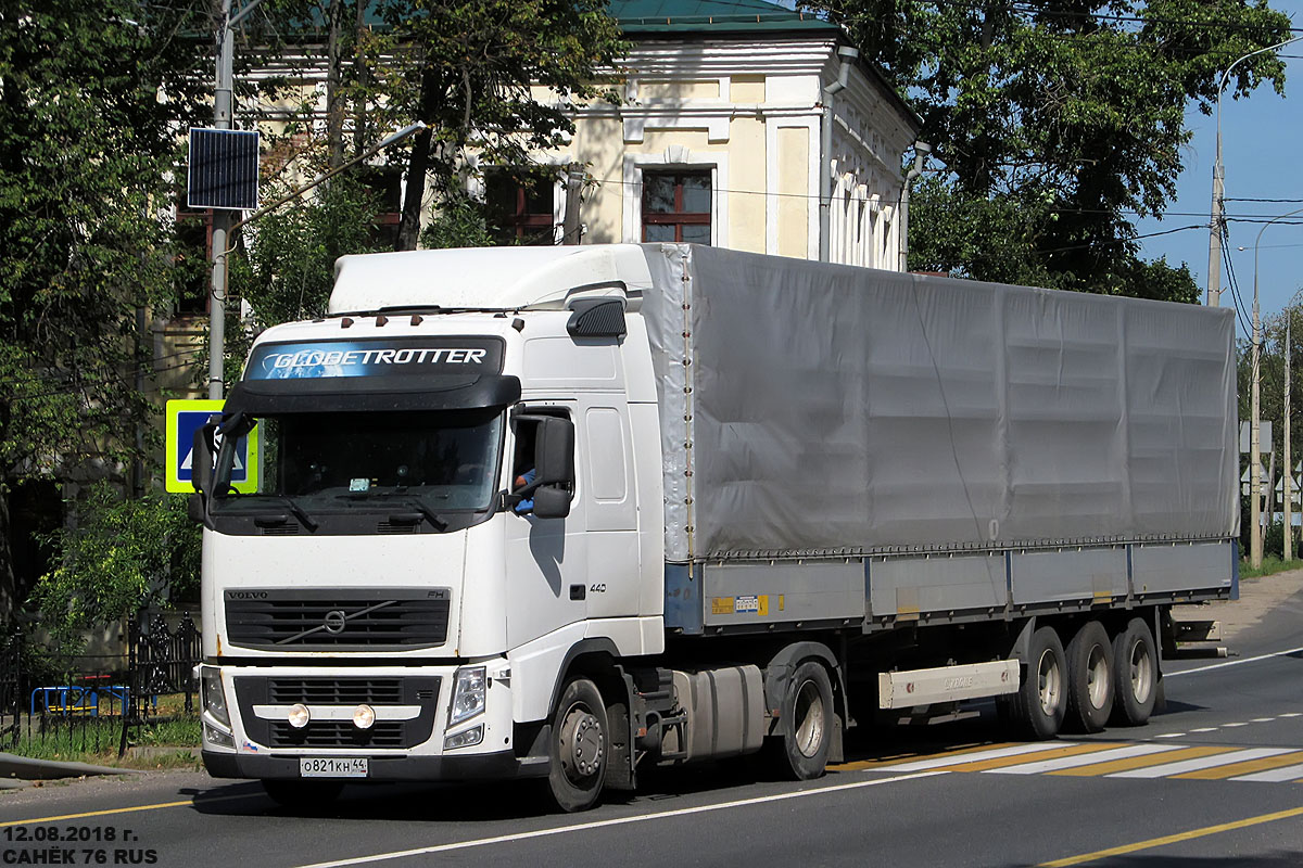 Костромская область, № О 821 КН 44 — Volvo ('2008) FH.440 [X9P]