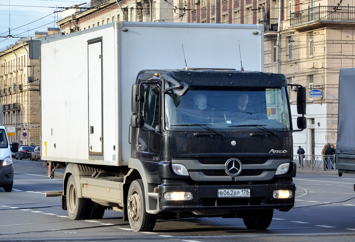 Санкт-Петербург, № В 062 ВР 178 — Mercedes-Benz Atego 1218