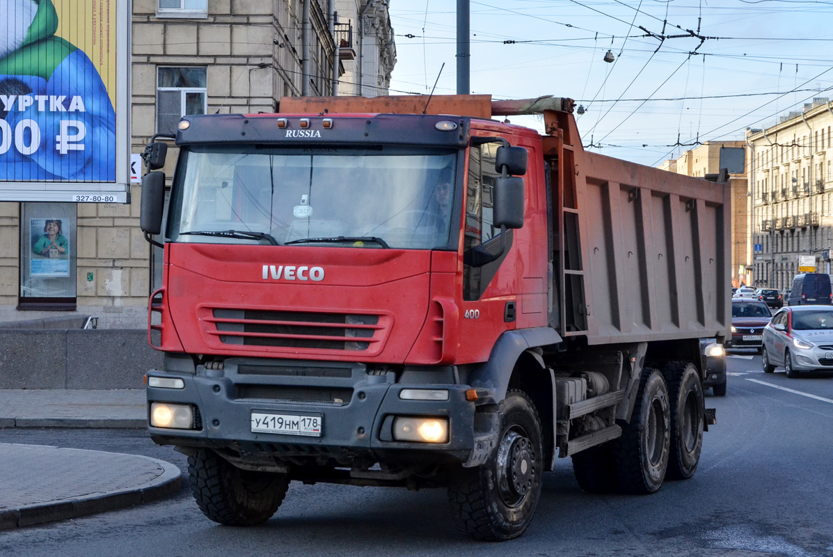 Санкт-Петербург, № У 419 НМ 178 — IVECO Trakker ('2004)